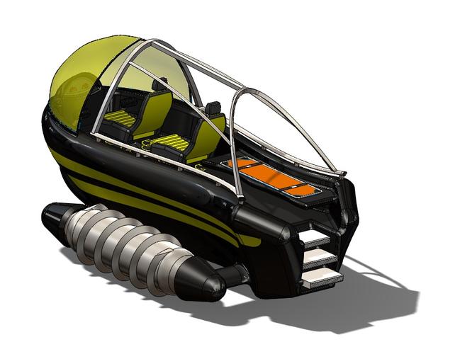 螺旋推进车 独特造型设计的艺术与科学