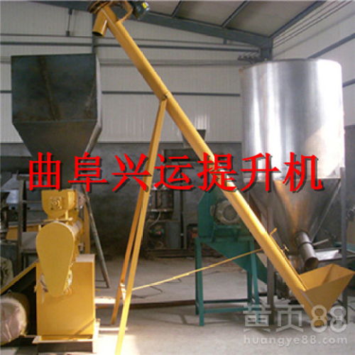 镇江精品展示 大功率螺旋提升机引领物料输送新高度